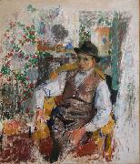 Rik Wouters Portrait of Ernest Wijnants oil painting artist